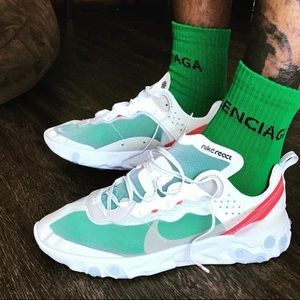 Nike React Element 87 sail light bone